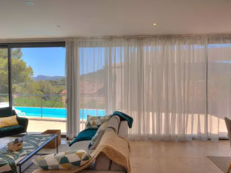 Villa pour 8 personnes avec climatisation et parking privé à La Cadière-d'Azur - Photo 2