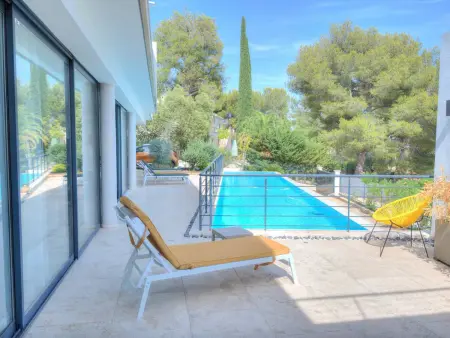 Villa pour 8 personnes avec climatisation et parking privé à La Cadière-d'Azur - Photo 18