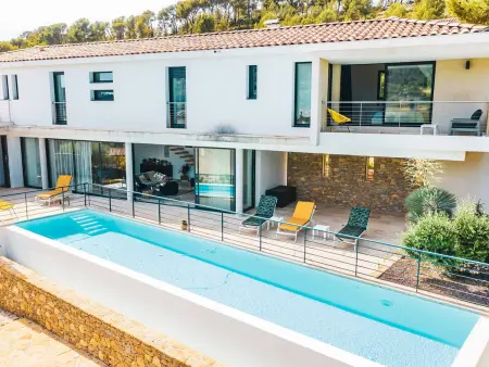 Villa pour 8 personnes avec climatisation et parking privé à La Cadière-d'Azur - Photo 22