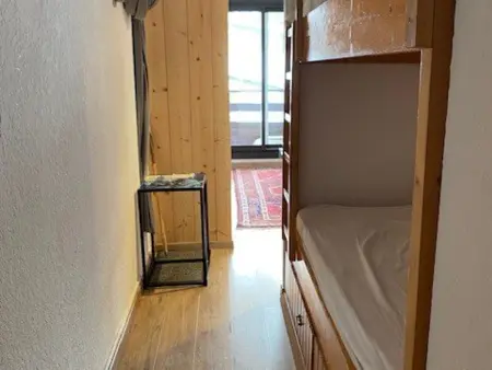 Studio 4 pers balcon, accès direct pistes, ascenseur - Photo 5