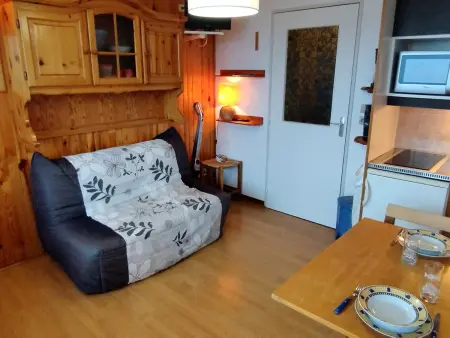 Studio cabine calme aux Adrets-Prapoutel, 4 pers, à 350 m de l'ESF - Photo 2