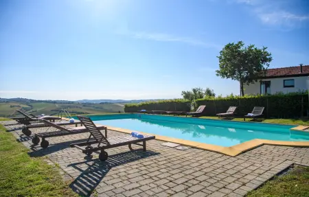 Casa La Tana Della Lepre, Maison 17 personnes à Cingoli - Photo 9