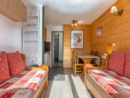 Studio cabine cosy pour 4 personnes à Avoriaz, balcon sud - Photo 3