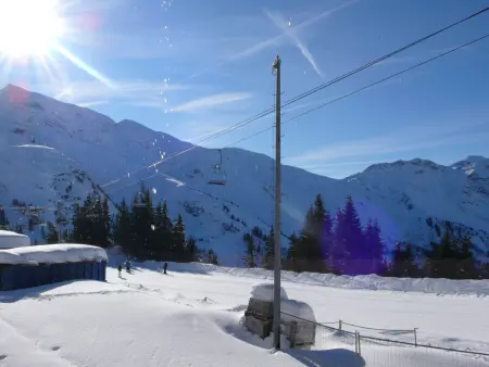 Studio cabine cosy pour 4 personnes à Avoriaz, balcon sud - Photo 11