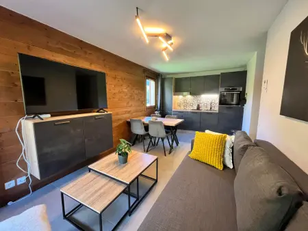 Appartement rénové avec piscine à Samoëns, Appartement 6 personnes à Samoëns - Photo 2