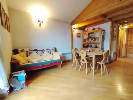 Appartement 2 pièces + mezzanine, 4 pers, Les Houches, vue Mont-Blanc, garage inclus - Photo 2
