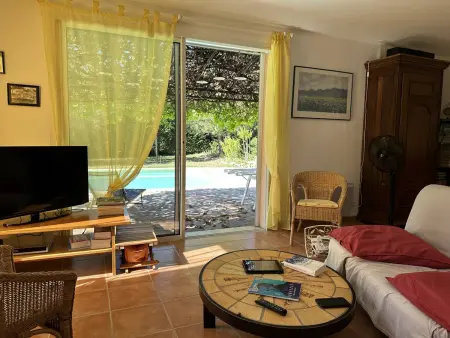 Villa Confort avec Piscine Privée à Lagorce, Proche Vallon Pont d'Arc - 8 Pers. - Photo 7