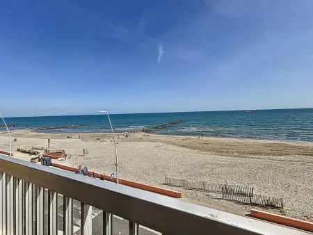 Bel Appartement F2 en 1ère Ligne avec Ascenseur - 4 Pers - Palavas-les-Flots - Photo 12