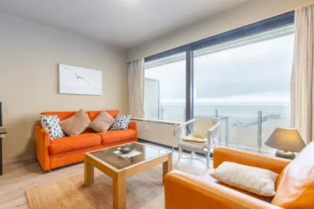 De Rede 1 0301, Appartement avec une terrasse et vue sur la mer - Photo 9