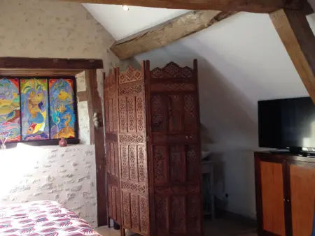 Ancien Fournil Cosy avec Piscine Couverte, Parc Verdoyant et Sauna, à 30 mn du Mans - Photo 14