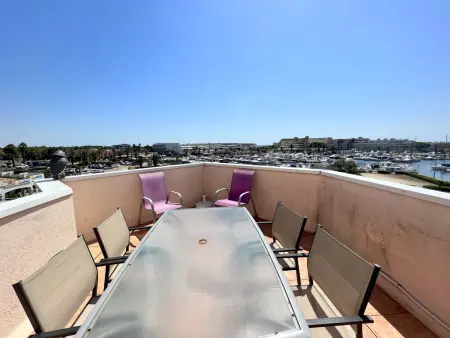 Duplex 4 pers avec clim au Cap d'Agde, Appartement 4 personnes à Cap d'Agde naturisme - Photo 3