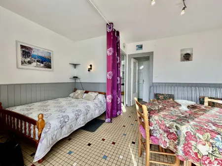 Studio confortable à Saint-Cyprien, proche plage, balcon, parking et animaux autorisés - Photo 11