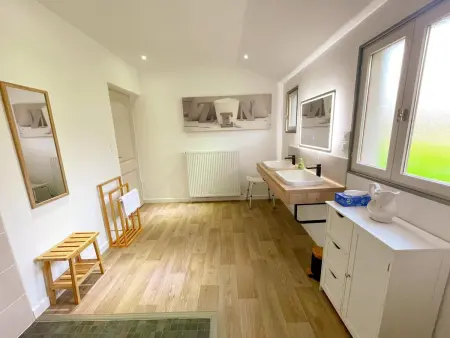 Gîte de charme avec piscine chauffée, salle de jeux, et salle de fitness proche du lac de Rillé - Photo 18