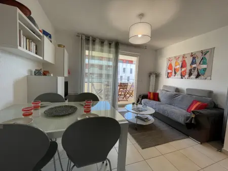Appartement 2 pièces cosy avec terrasse et garage privé, proche plage - Photo 6