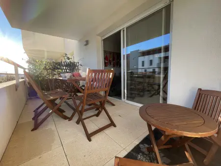 Appartement 2 pièces cosy avec terrasse et garage privé, proche plage - Photo 10