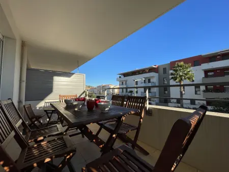 Appartement 2 pièces cosy avec terrasse et garage privé, proche plage - Photo 11