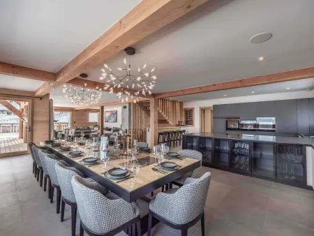 Chalet moderne à Combloux avec piscine et espace bien-être - Photo 3