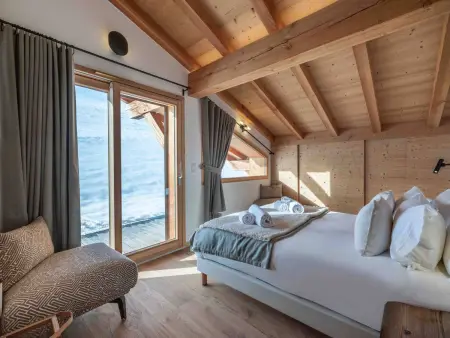 Chalet moderne à Combloux avec piscine et espace bien-être - Photo 10
