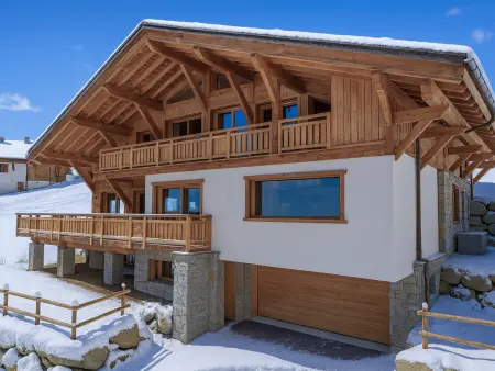 Chalet moderne à Combloux avec piscine et espace bien-être - Photo 15