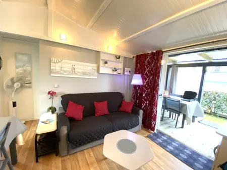 Chalet cosy avec piscine dans camping 4* à Guidel, proche plages, 4-6 pers. - Photo 8