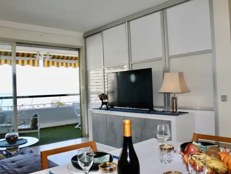 Appartement 3 Pièces avec Terrasse, 4 Couchages, Climatisation, Villeneuve-Loubet Plage - Photo 5