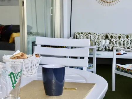 Appartement 3 Pièces avec Terrasse, 4 Couchages, Climatisation, Villeneuve-Loubet Plage - Photo 13