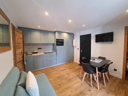 Spacieux 2 pièces + cabine, idéal famille, 5 pers, centre village, proche commerces et pistes - Photo 2