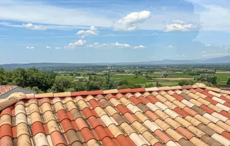 Maison avec piscine, Maison 8 personnes à Rochegude - Photo 11