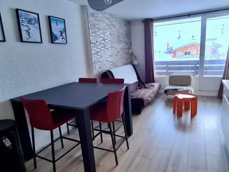 Tignes - Appartement 2 pièces cabine, 6 pers, vue sur montagne - Photo 1