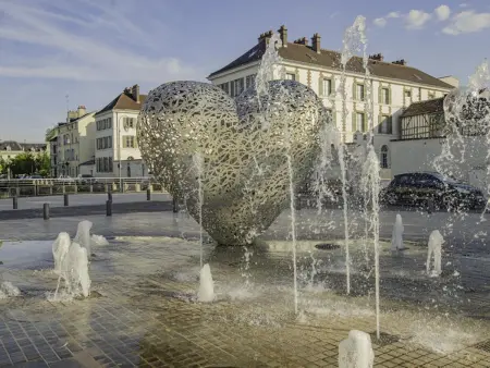 Chaleureuse maison à Troyes avec poêle et jardin, animaux acceptés - Photo 17