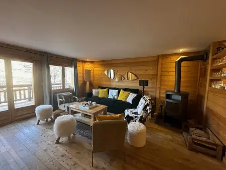 Chalet familial avec cheminée à Vars, Chalet 12 personnes à Vars - Photo 1