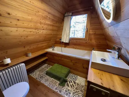 Chalet familial avec cheminée à Vars, Chalet 12 personnes à Vars - Photo 11