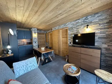 Appartement chaleureux 2 pièces - 4 pers. - Accès piscine - Au pied des pistes à Vars - Photo 1