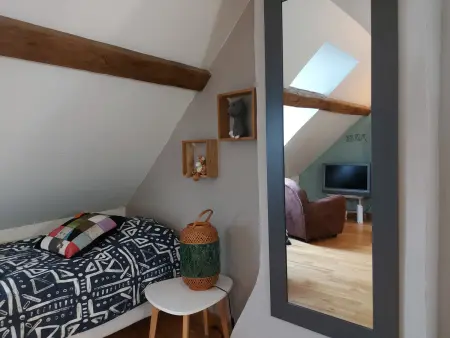 Longère rénovée avec piscine, spa et hammam aux portes de Chartres, pour 12 personnes - Photo 25