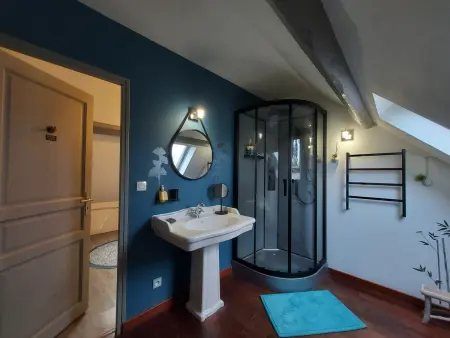 Longère rénovée avec piscine, spa et hammam aux portes de Chartres, pour 12 personnes - Photo 28