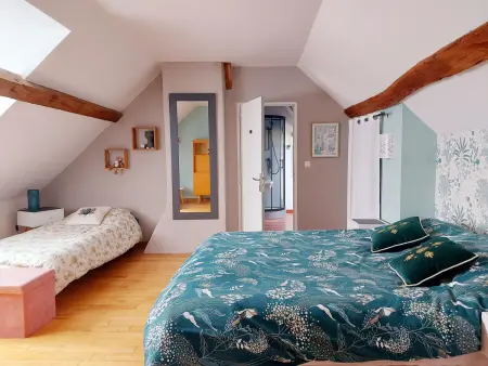 Longère rénovée avec piscine, spa et hammam aux portes de Chartres, pour 12 personnes - Photo 31