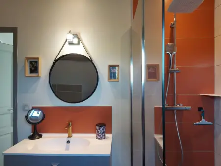 Longère rénovée avec piscine, spa et hammam aux portes de Chartres, pour 12 personnes - Photo 33