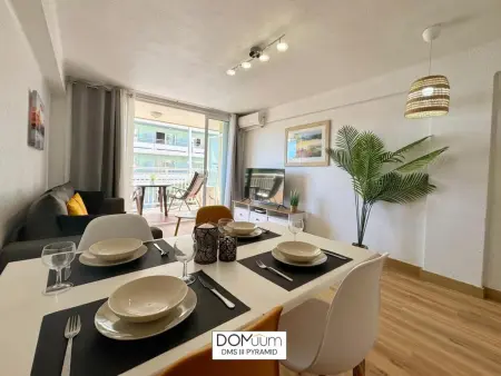 Appartement proche de la plage avec piscine, Wi-Fi et climatisation - 2 ch, 6 pers - Photo 9