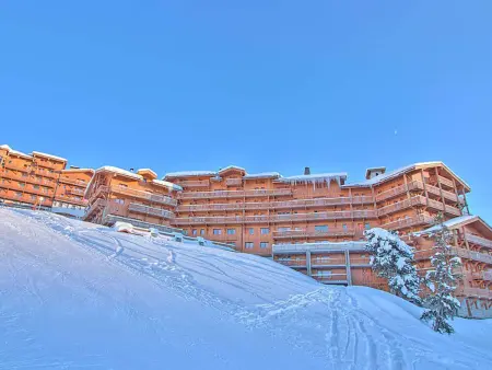 Appartement rénové 3 pièces avec balcon et cheminée, Belle Plagne - Photo 14