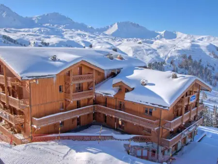 Appartement rénové 3 pièces avec balcon et cheminée, Belle Plagne - Photo 15