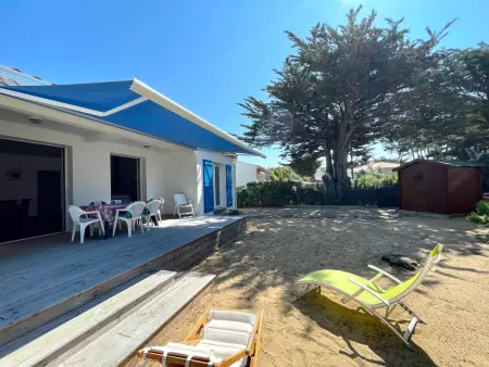 Maison familiale 3 chambres avec jardin, terrasse en bois et WIFI, à 200m de la mer - Photo 16
