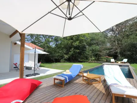 Villa climatisée pour 10 pers. à Soustons avec piscine chauffée - Photo 14