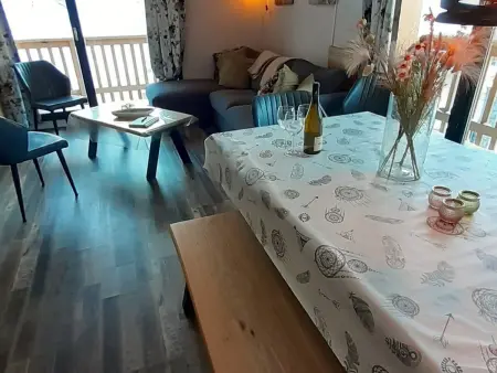 Valfréjus: Appart rénové 4 pièces avec WiFi à 100m télésiège - Photo 13
