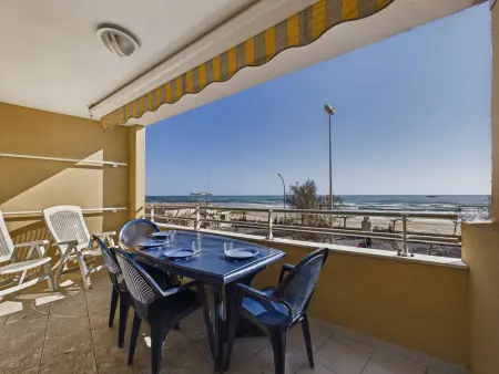Appartement 3 pièces en bord de mer avec terrasse et parking, 6 personnes - Photo 1