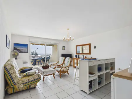 Appartement 3 pièces en bord de mer avec terrasse et parking, 6 personnes - Photo 5