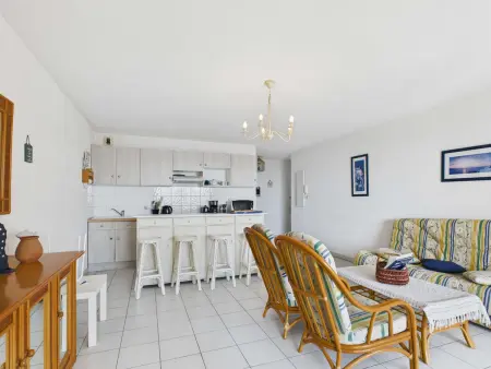 Appartement 3 pièces en bord de mer avec terrasse et parking, 6 personnes - Photo 13