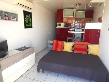 Studio climatisé avec balcon et parking, Cap d'Agde - Photo 3
