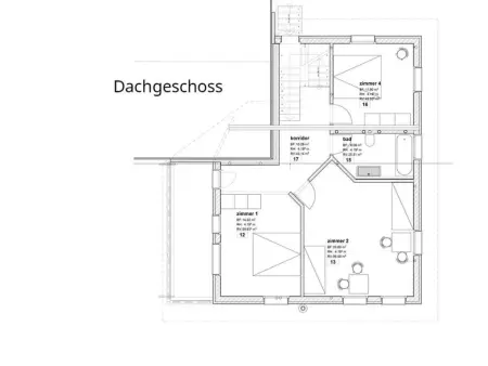 Chesa Parpan, Appartement 8 personnes à Valbella - Photo 9