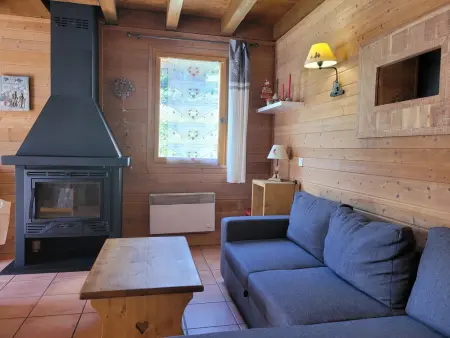 Chalet 1/2 chaleureux 6 pers, terrasse sud, cheminée - Photo 9