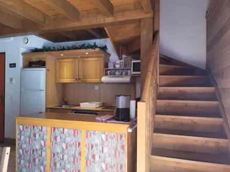 Chalet 1/2 chaleureux 6 pers, terrasse sud, cheminée - Photo 10